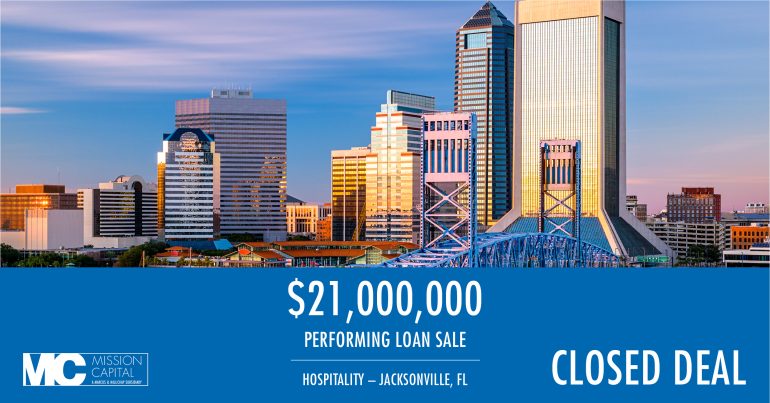 Featured image for CLOSED DEAL ALERT — $21,000,000 Performing Loan Sale