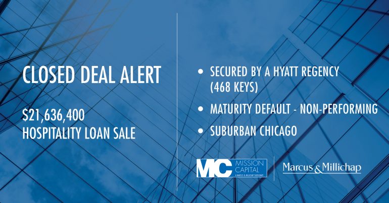Featured image for CLOSED DEAL ALERT – $21,636,400 Hospitality Loan Sale